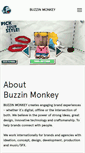 Mobile Screenshot of buzzinmonkey.com